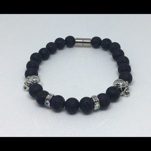 Lava  Skull Unisex Bracelet